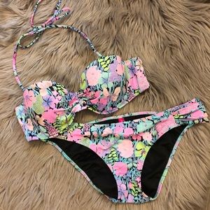 Floral Victoria’s Secret Bikini set